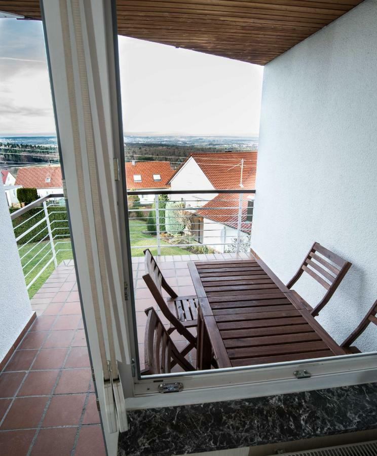 Ferienwohnung Mit Fernblick Kohlberg (Esslingen) Exterior foto