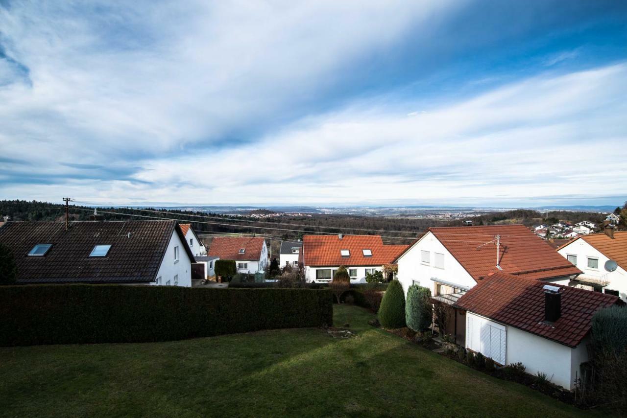 Ferienwohnung Mit Fernblick Kohlberg (Esslingen) Exterior foto
